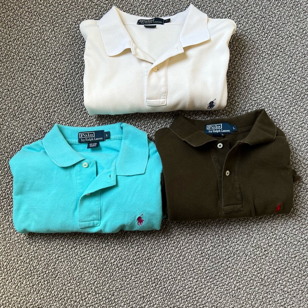 Polo Ralph Lauren Bundle 3 Shirts (Men’s Large)